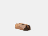oakywood walnut wooden laptop stand empty | walnut