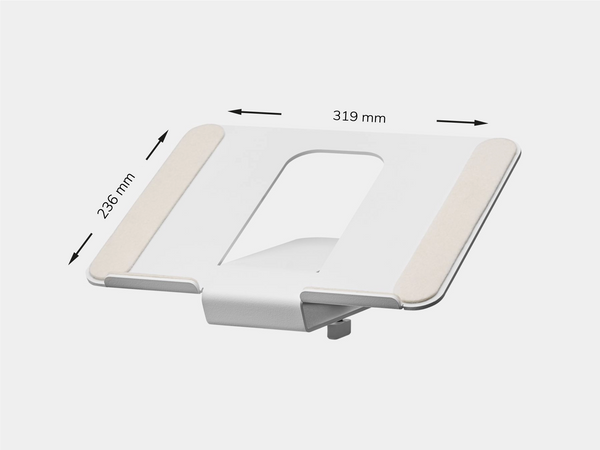 white desk shelf laptop dimensions | white, large (15-16″)