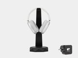 oakywood black headphone stand bundle AU plug | black, AU (Adapter type I)