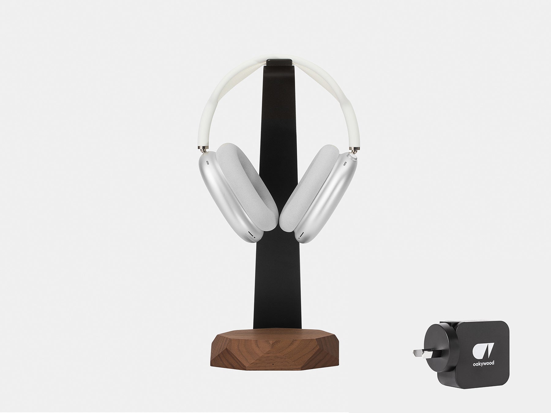 oakywood walnut headphone stand bundle AU plug | walnut, AU (Adapter type I)