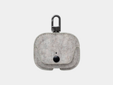 oakywood felt airpods case grey | stone grey, airpods pro/pro2