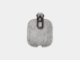 oakywood felt airpods case grey | stone grey, airpods 1/2