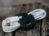 oakywood felt cable ties anthracite | anthracite