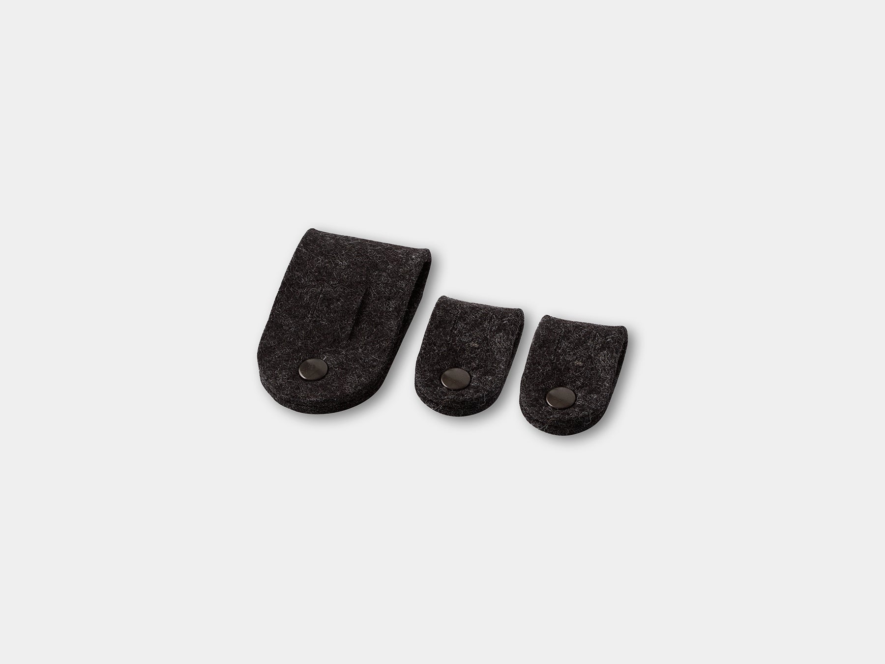 oakywood felt cable ties anthracite | anthracite