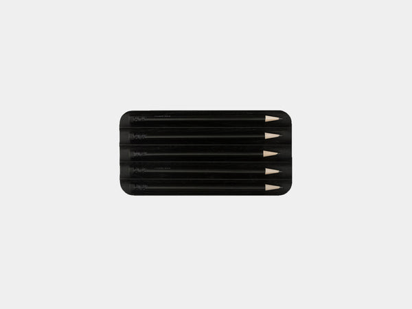 oakyblocks black pen tray | black