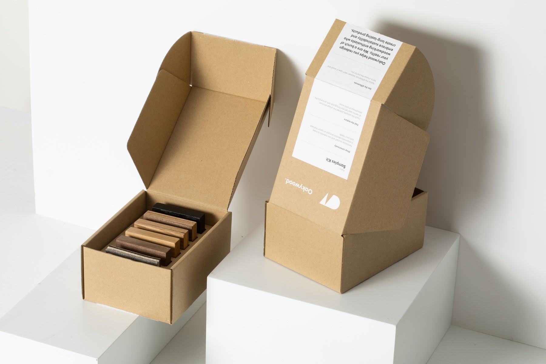 oakywood samples kit packaging | -