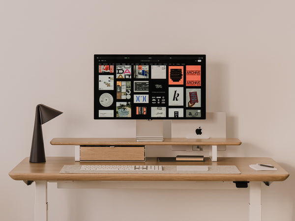 oakywood oak modular drawers with white base setup | light oak, ,