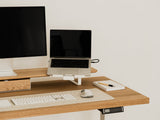 Oakywood Desk Shelf Bundle – Drawer & Laptop Stand – modern desktop shelf with integrated storage for office essentials |  , , 