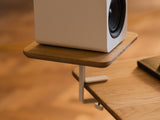 Desk mounted Speaker Shelf