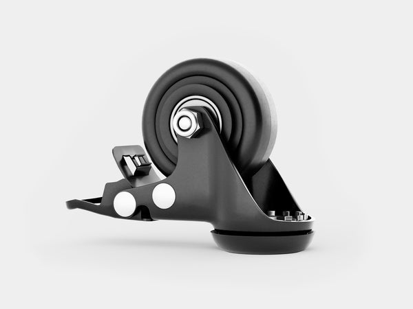 oakywood metal desk casters | -