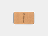 oakywood black wooden tray small size bottom | black, small