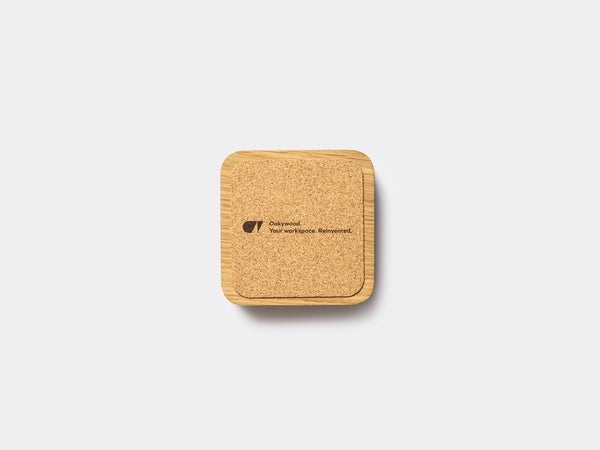 Oakywood Catchall Tray Mini in oak – sleek tray for compact workspace organization | oak, medium