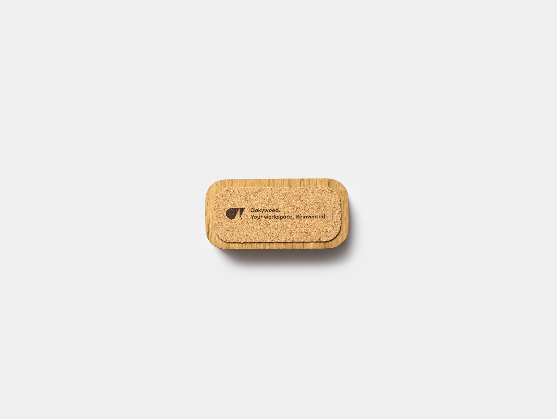 Oakywood Catchall Tray Mini in oak – practical tray for organizing your desk essentials | oak, small (2 pieces)