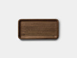 Oakywood Catchall Tray Mini in walnut – elegant walnut tray for keeping small items organized | walnut, large