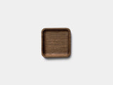 Oakywood Catchall Tray Mini in walnut – stylish wooden tray for storing office supplies | walnut, medium