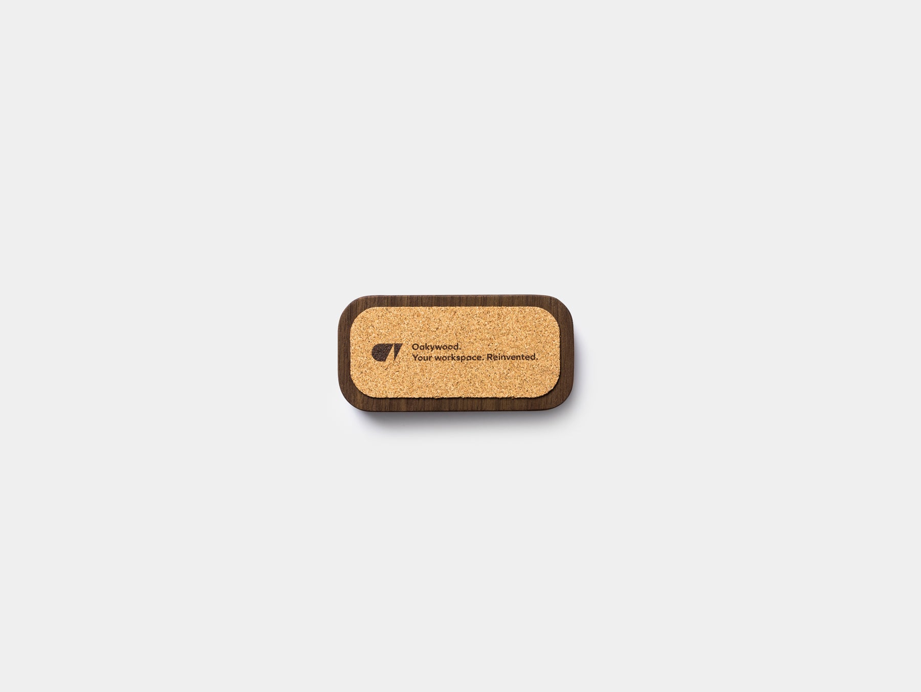 Oakywood Catchall Tray Mini in walnut – functional tray for a neat desk setup | walnut, small (2 pieces)