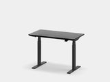 Oakywood Standing Desk Pro Mini Bundle in black with black accents – modern mini workspace with Standing Desk Pro Mini | black, , black