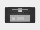 Oakywood Desk Setup Pro made of black with white accents – complete office setup with desk shelf and workspace organizers | black, , white