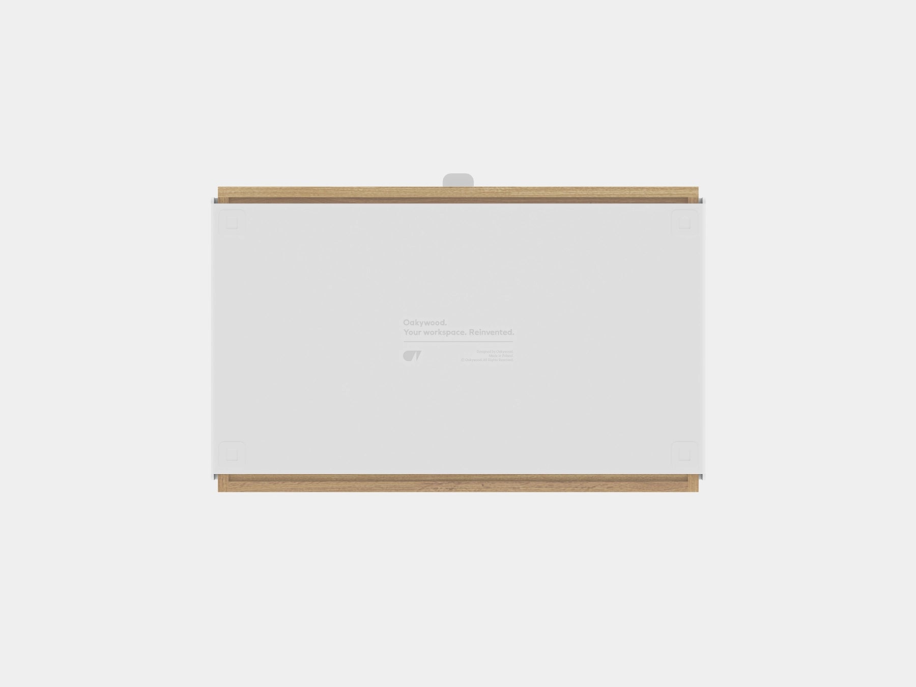 oakywood oak modular drawer with black base | light oak, , white