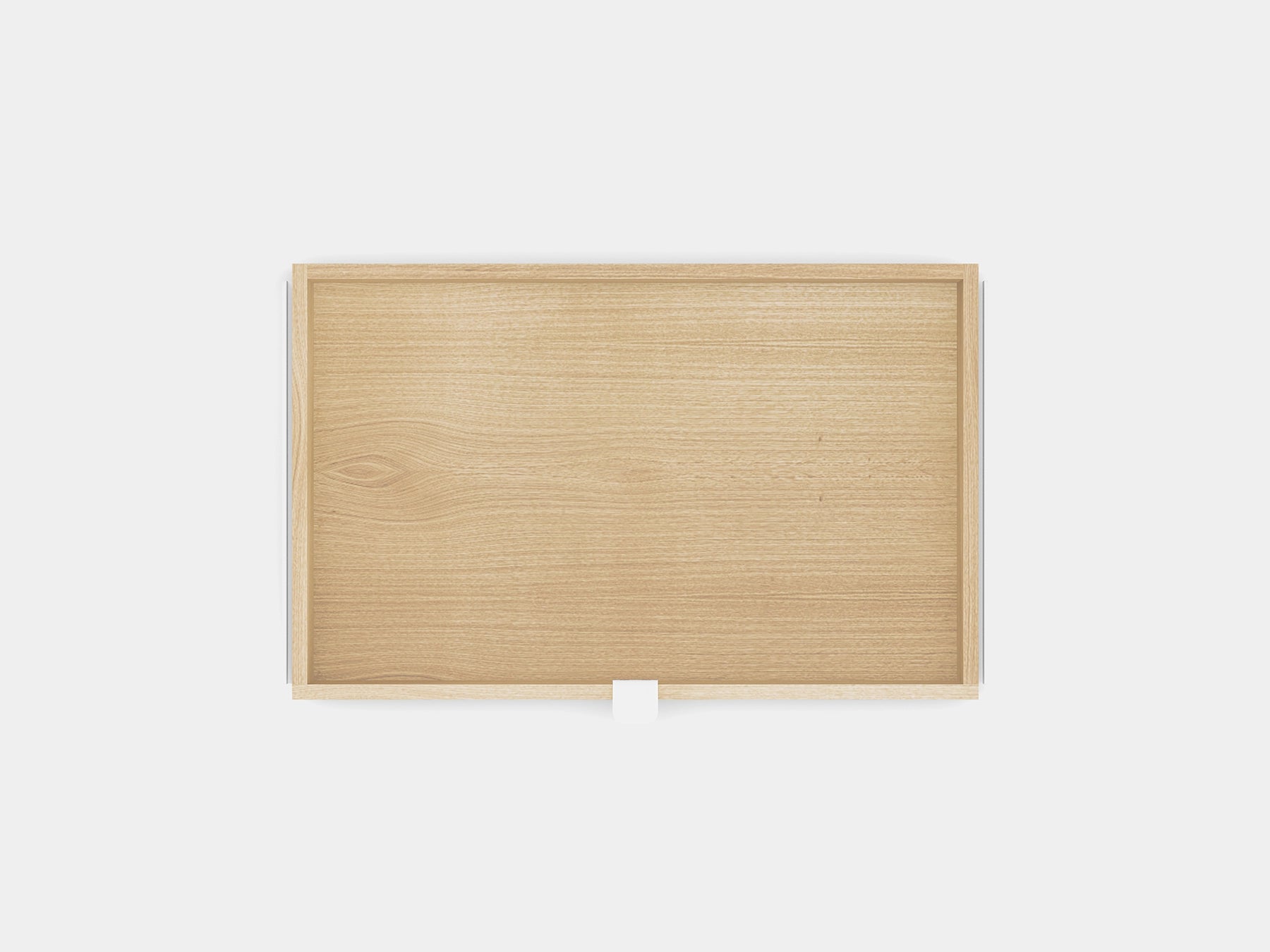 oakywood oak modular drawer with black base | light oak, , white