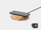 oak Geometric Charging Pad with AU plug | oak, AU (Adapter type I)