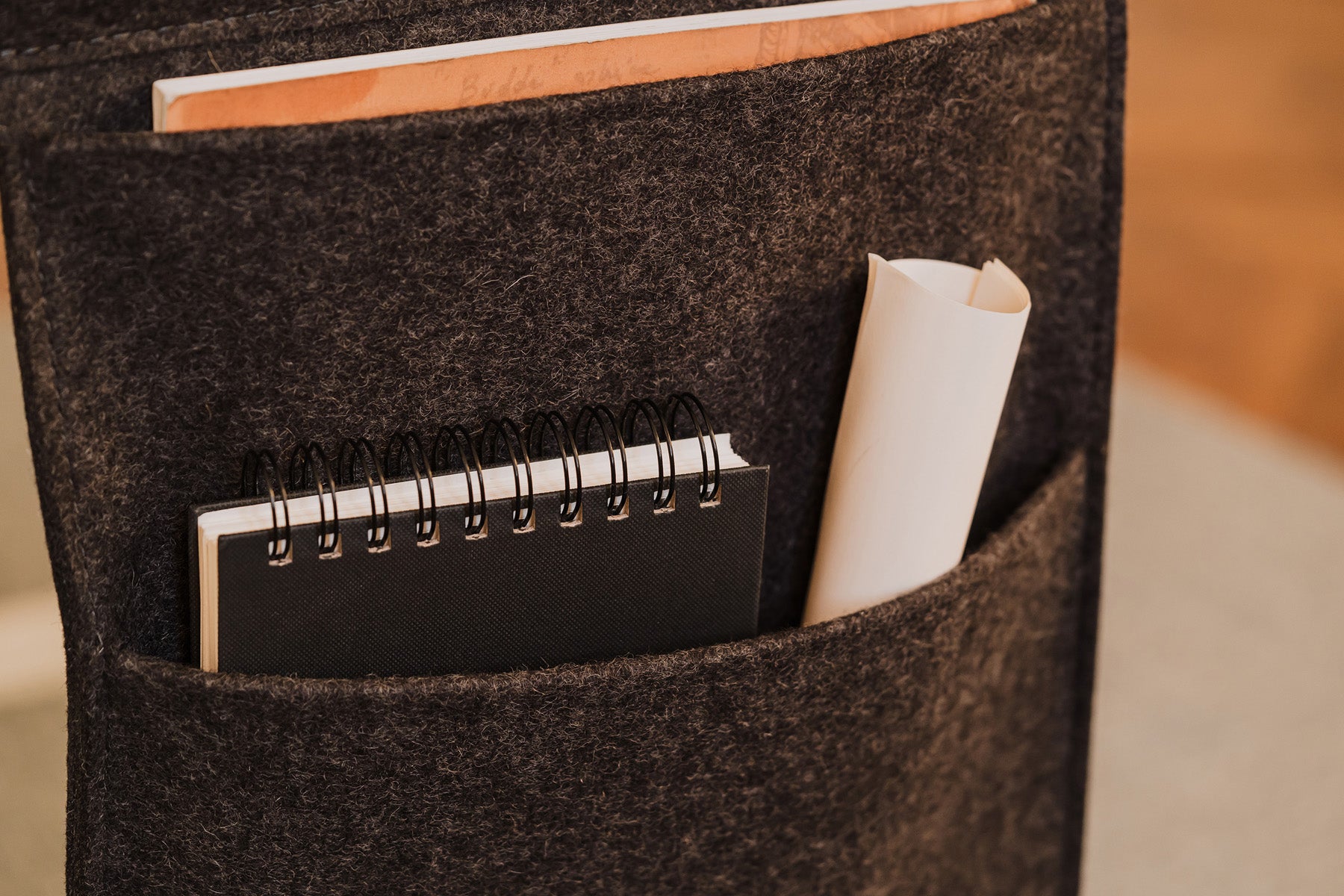 Oakywood Hanging Desk Organizer – modern hanging storage for keeping workspace essentials tidy |  , , 