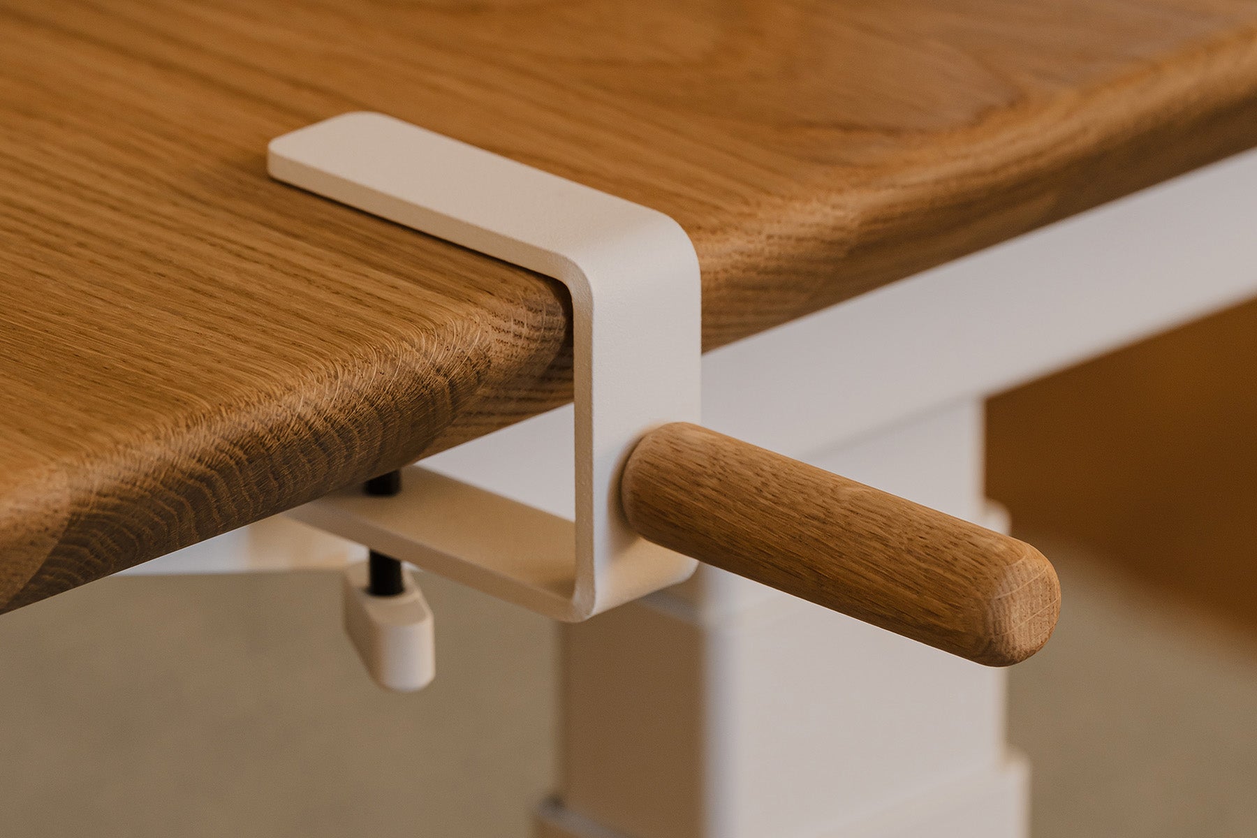 Oakywood Desk-Mounted Headphone Hook – durable under desk hook for organizing headphones and small accessories | , 
