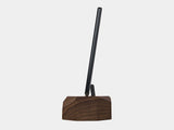 oakywood walnut smartphone dock side view | walnut, 
