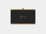 oakywood oak modular drawer with black base bottom view | oak, , black