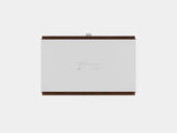 oakywood walnut modular drawer with white base bottom view | walnut, , white
