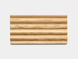 oakywood oak penholder set top view empty | oak, set of 5