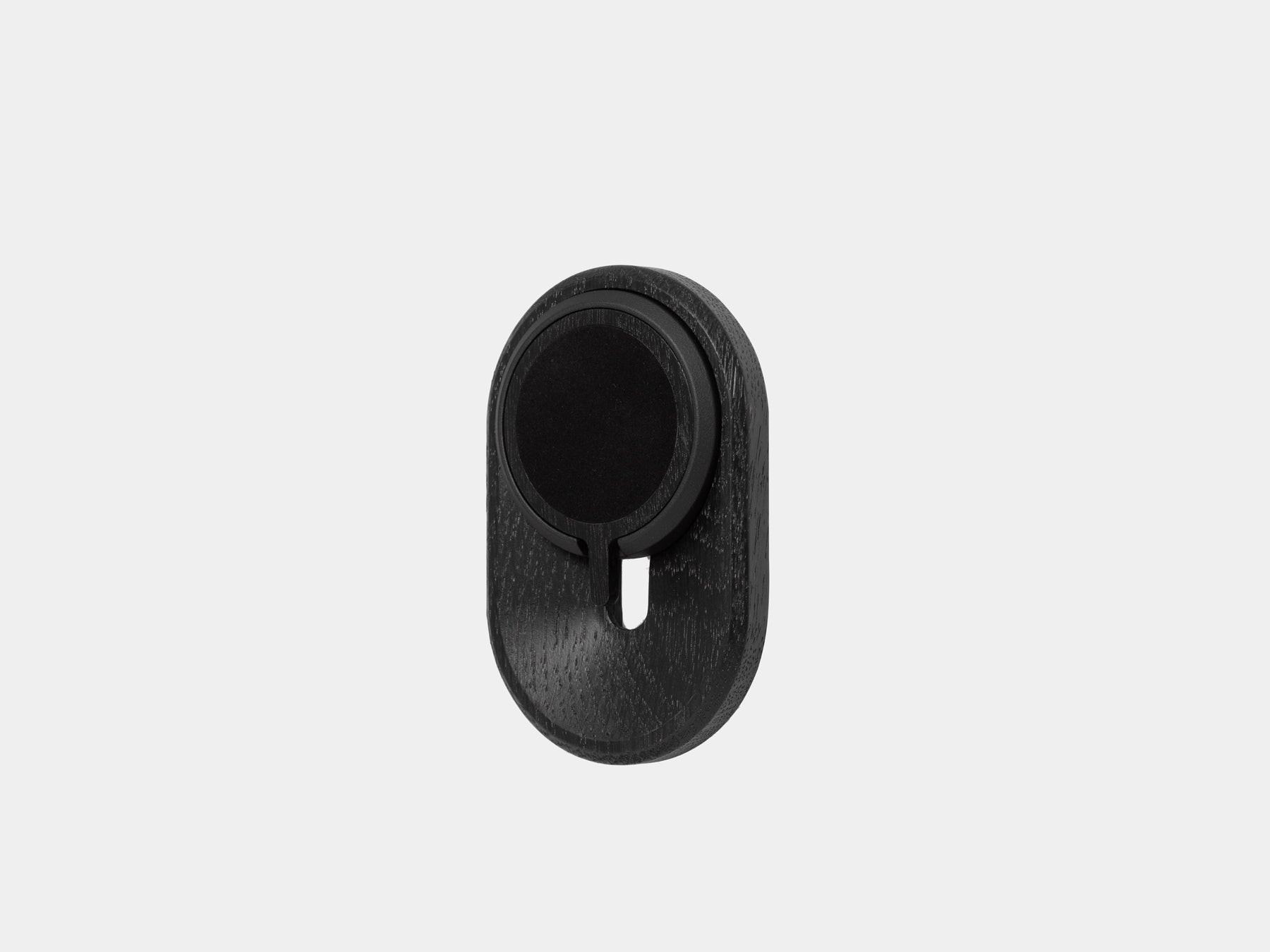 magsafe puck in black magsafe iphone wall mount | -