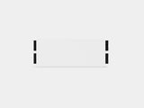 oakywood small black wooden dual modular drawer with white base side view | black, dual drawer, white