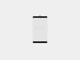 oakywood small black wooden modular drawer with white base bottom view | black, , white
