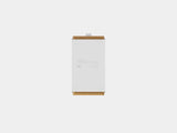 oakywood small oak modular drawer with white base bottom view | oak, , white