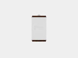 oakywood small walnut modular drawer with white base bottom view | walnut, , white