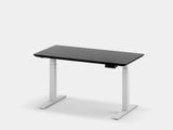 Oakywood Standing Desk Touch Bundle in oak Standing Desk with cable management | black, , white