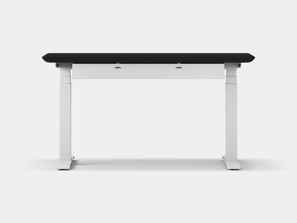 Oakywood Standing Desk Touch Bundle in oak Standing Desk with cable management | black, , white