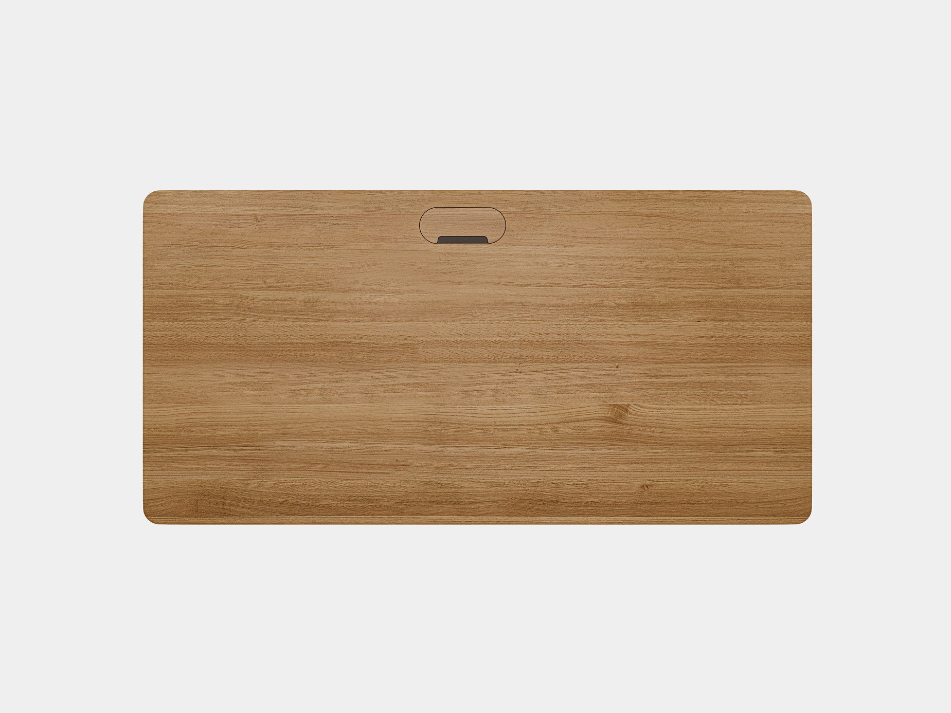 Oakywood Des Touch Bundle in oak Standing Desk with grommet | oak, ,