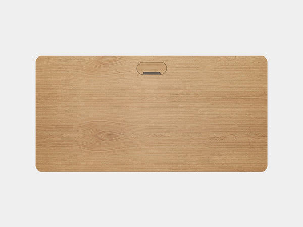 Oakywood Standing Desk Touch Bundle in oak Standing Desk with cable management | oak veneer, ,