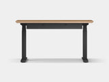 Oakywood Standing Desk Touch Bundle in oak Standing Desk with cable management | oak veneer, , black