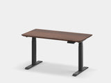 Oakywood Des Touch Bundle in oak Standing Desk with cable management | walnut, , black