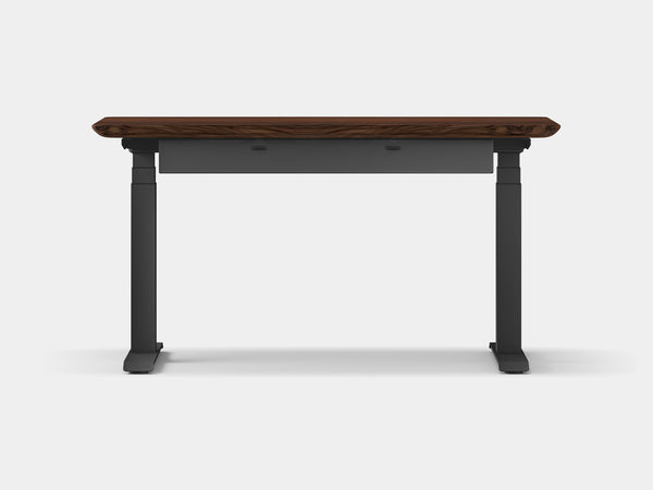 Oakywood Des Touch Bundle in oak Standing Desk with cable management | walnut, , black