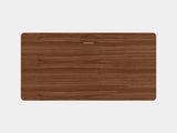 Oakywood Standing Desk Touch Bundle in oak Standing Desk with cable management | walnut veneer, ,