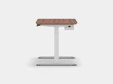 Oakywood Standing Desk Touch Bundle in oak Standing Desk with cable management | walnut veneer, , white