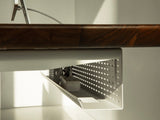 Oakywood Underdesk Organizer Grid in white – versatile under-desk solution for cable management | white