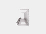 Oakywood Underdesk Organizer Grid in white – sleek organizer for managing workspace cables efficiently | white
