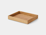 Oakywood Valet Tray in oak – versatile tray for keeping stationery and small accessories organized | oak, medium