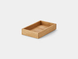 Oakywood Valet Tray in oak – practical oak tray for office or home desk | oak, small