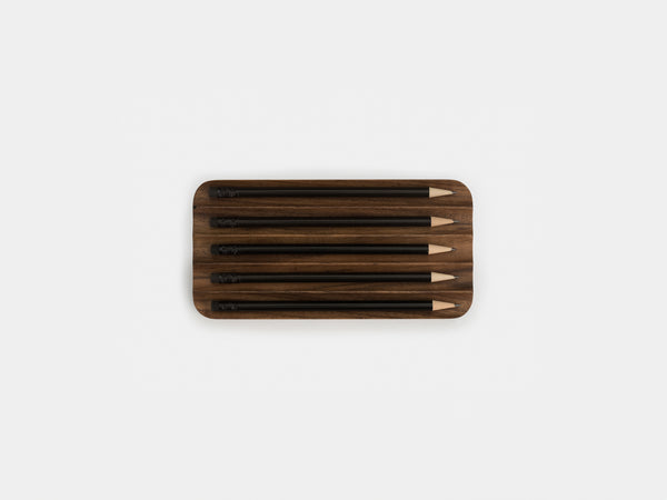 oakyblocks walnut pen tray | walnut